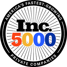 Inc. 5000 logo representing America's fastest-growing private companies.