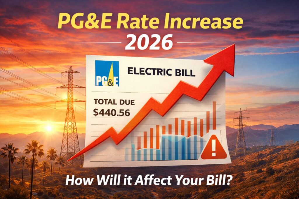 PG&E Rate Increase 2026 — How Will it Affect Your Bill?