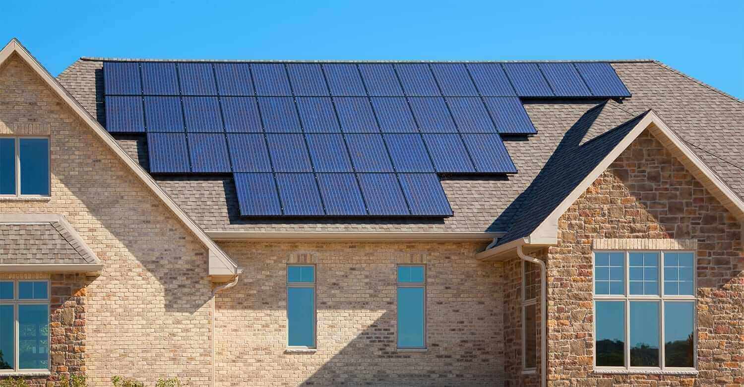 Is your home a good candidate for solar power with solar panels installed on a residential roof.