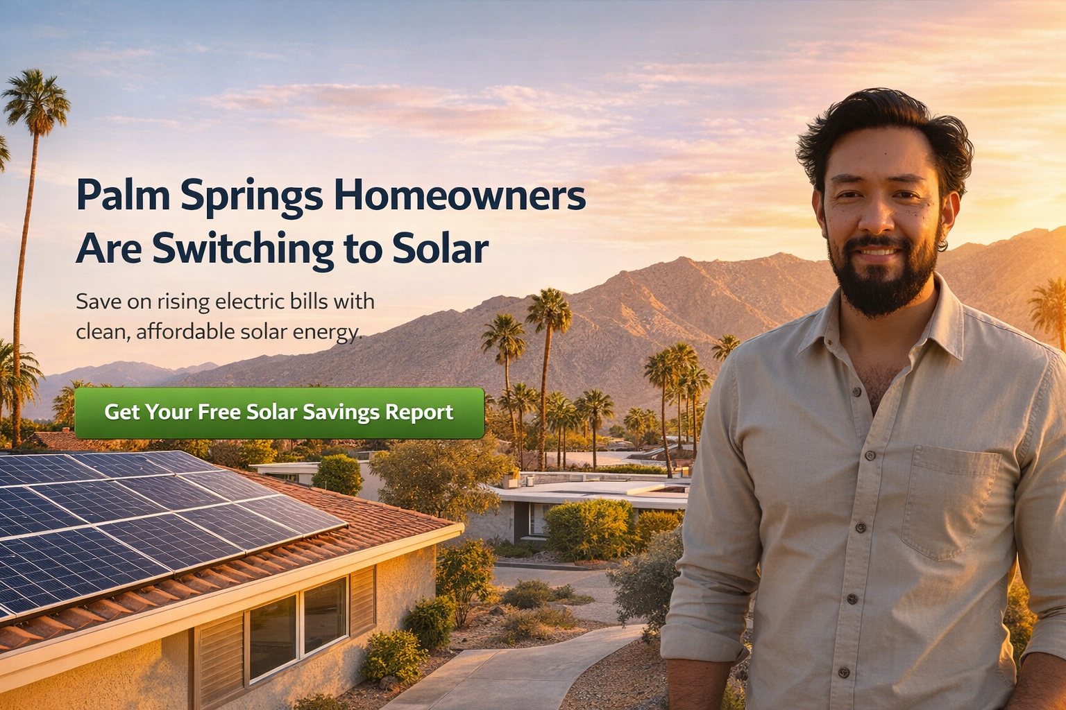 Best Solar Company in Palm Springs, California. 